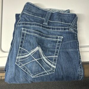 Ariat Mid Rise Straight Leg Jeans